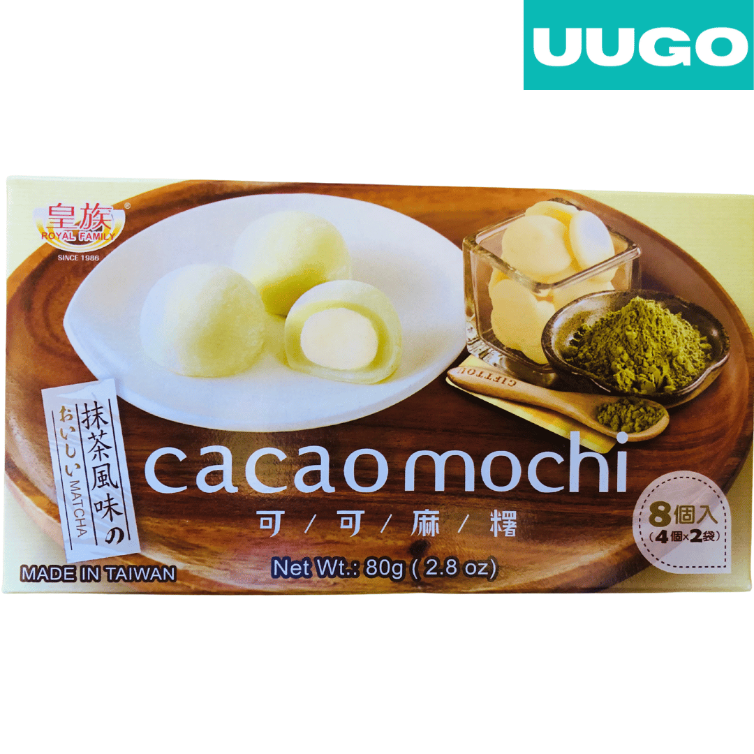 Royal Family Cacao Mochi – Matcha 80g - UUGO