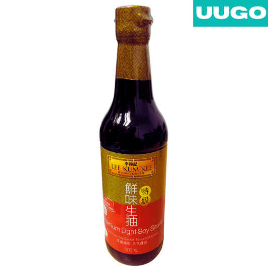 Lee Kum Kee Premium Light Soy Sauce (L) 李錦記 特級鮮味生抽 (大) 500ml - Halal - UUGO
