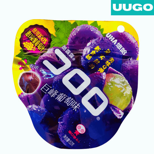UHA Kororo Soft Candy – Grape Flavour 悠哈 酷露露 巨峰葡萄味軟糖 - UUGO