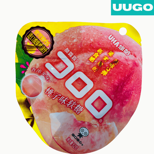 UHA Kororo Soft Candy – Peach Flavour 悠哈 酷露露 桃子味軟糖 - UUGO