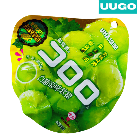 UHA Kororo Soft Candy – White Grape Flavour 悠哈 酷露露 白葡萄味軟糖 - UUGO