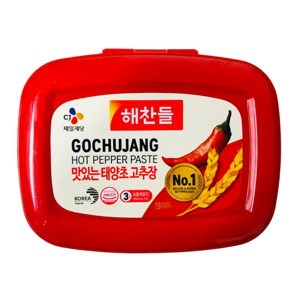 CJ Gochujang Hot Pepper Paste top view