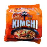 a package of Nongshim Shin Kimchi Ramyun Noodle