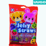 ABC Bunny and Bear Jelly straws Assorted Fruit Flavour