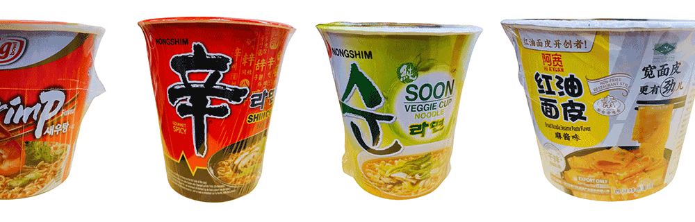 Cup and Bowl Noodles