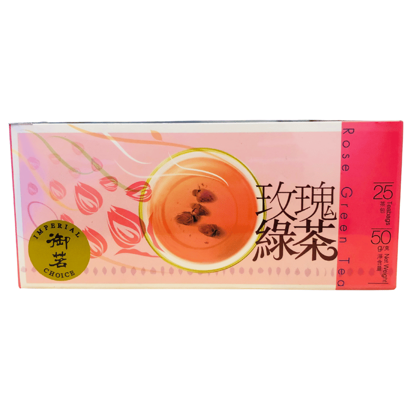 50g pack of Imperial Choice Rose Green Tea
