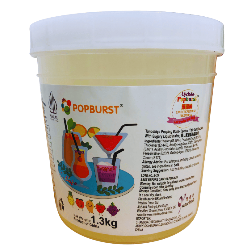 TS Lychee Popping Boba