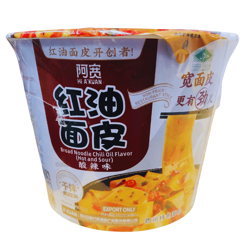 AK Broad Noodle Hot & Sour Flavor