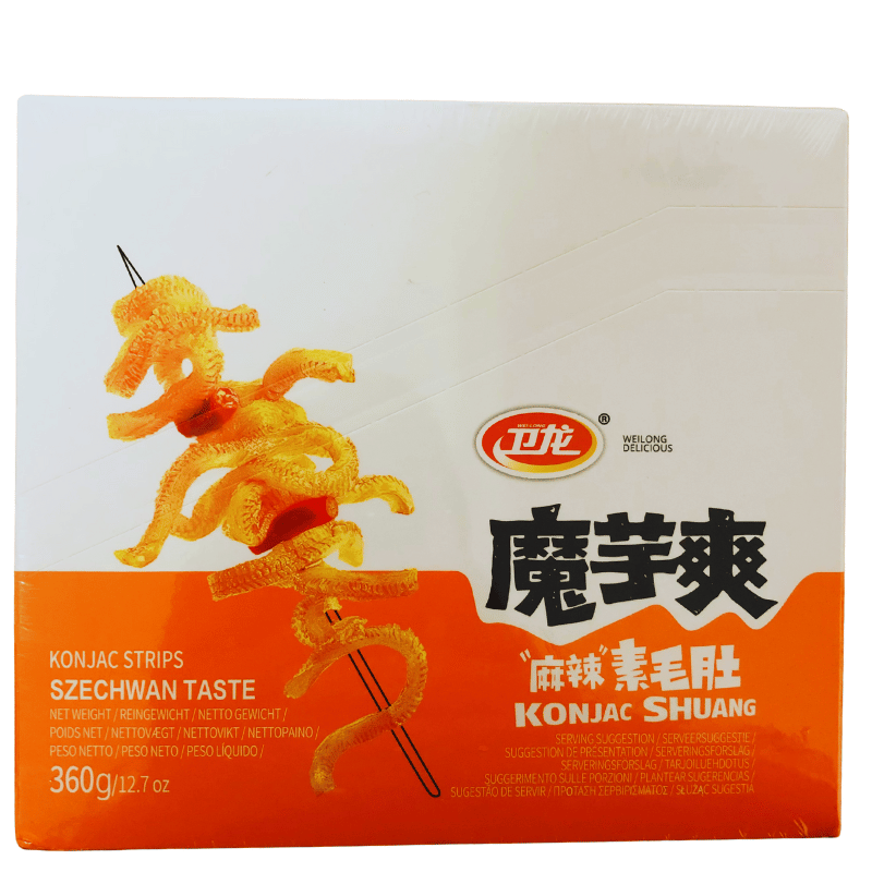 WeiLong Konjac Strips (Sichuan Flavour) 衛龍魔芋爽-酸辣