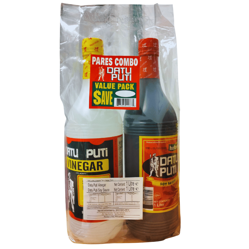 Datu Puti Value Pack (Soy Sauce & Vinegar) 1L